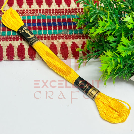 Anchor Cotton Thread Shade No.-0291 (1 Bunch)