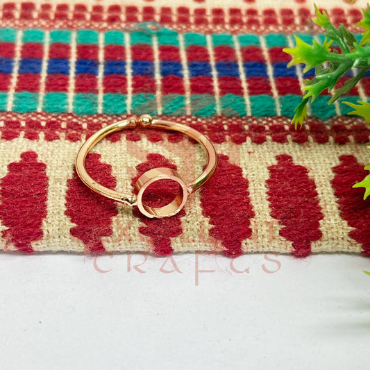 4mm Round Brass Finger Ring