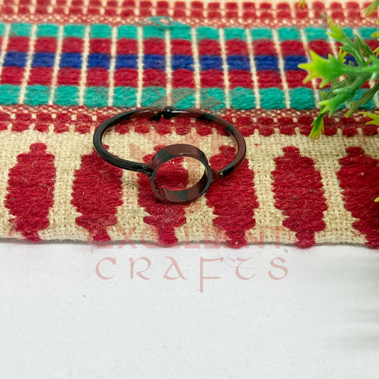 6mm Round Brass Finger Ring