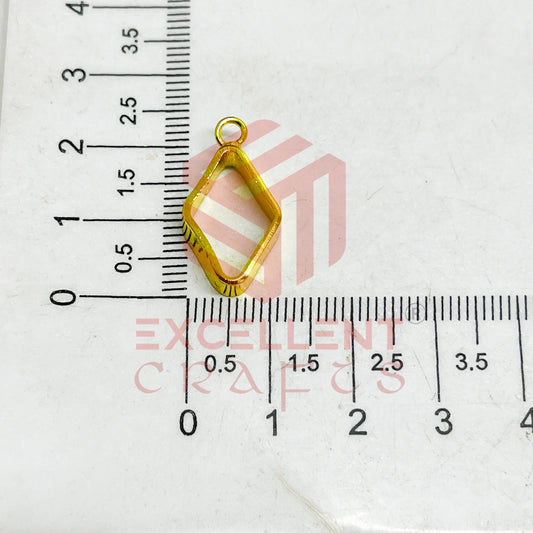 5mm Thickness Open Back Bezel-Diamond
