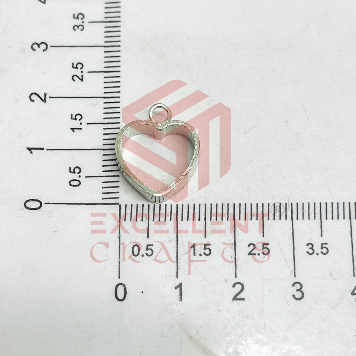 5mm Thickness Open Back Bezel-Heart