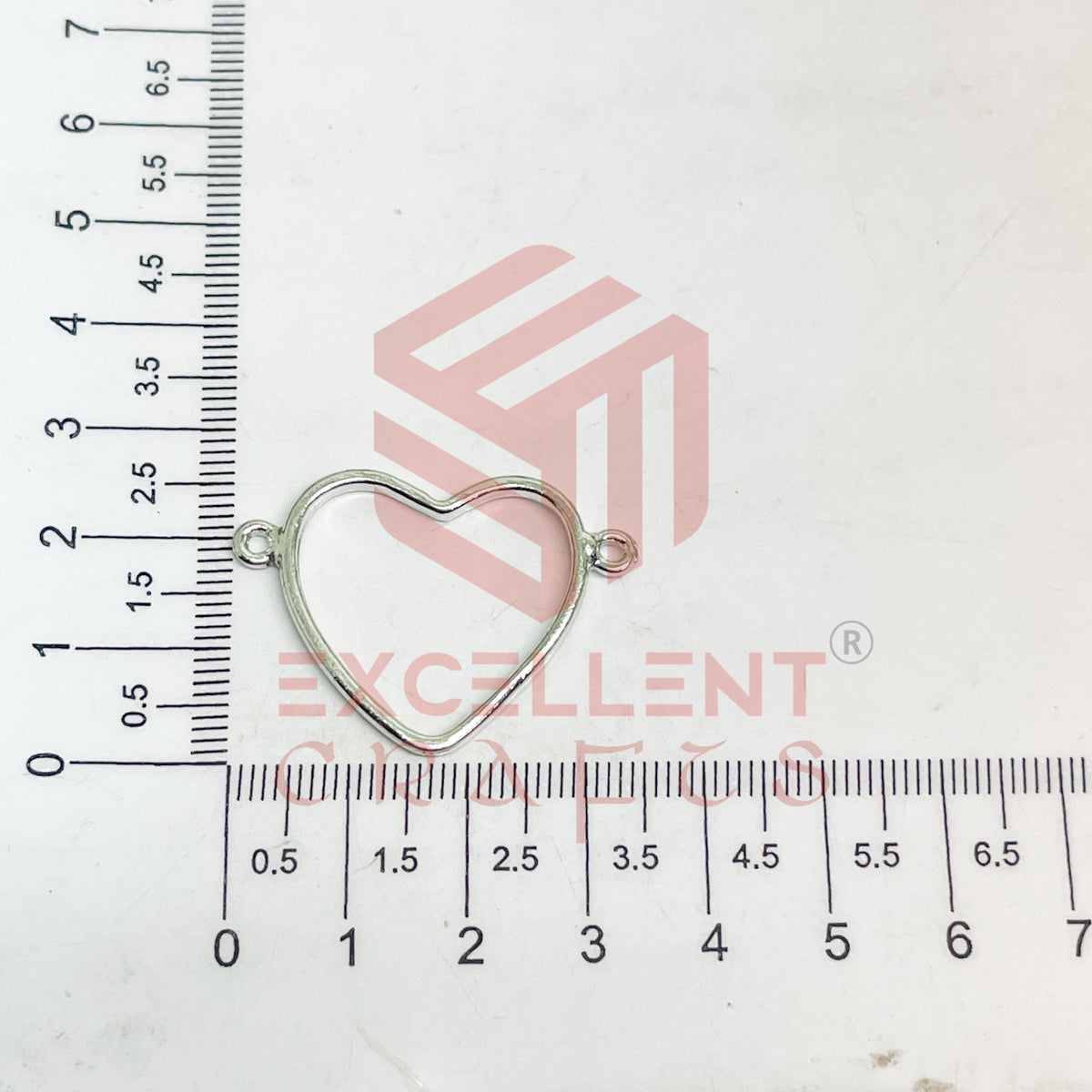 Thin connector medium Heart wide
