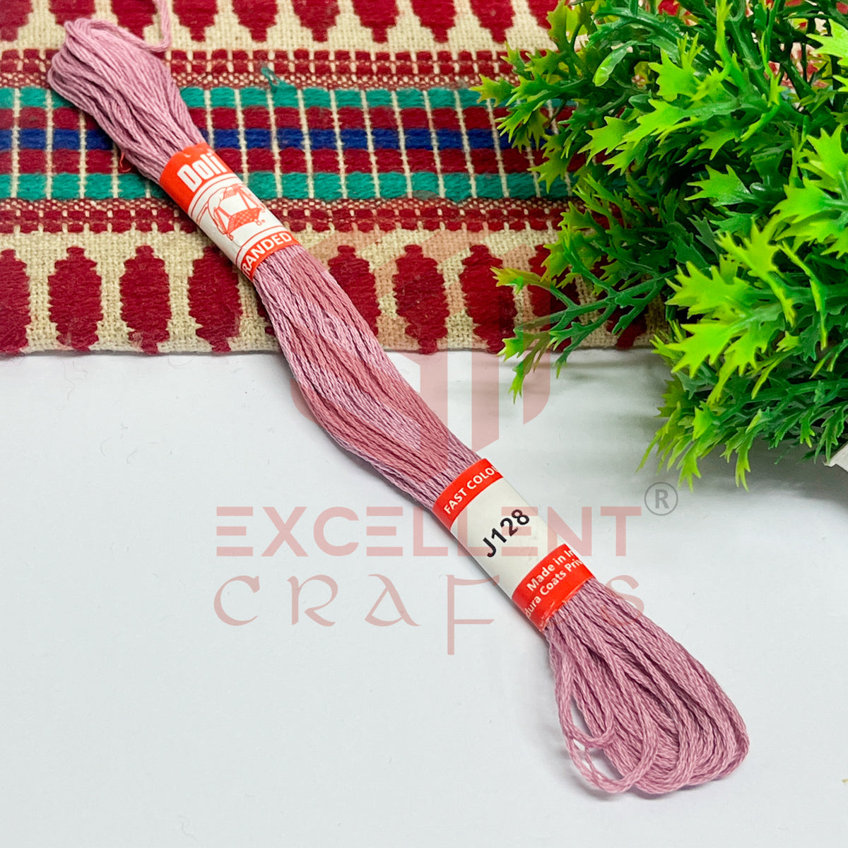 Doli Cotton Thread Shade No.-J128 (1 Bunch)