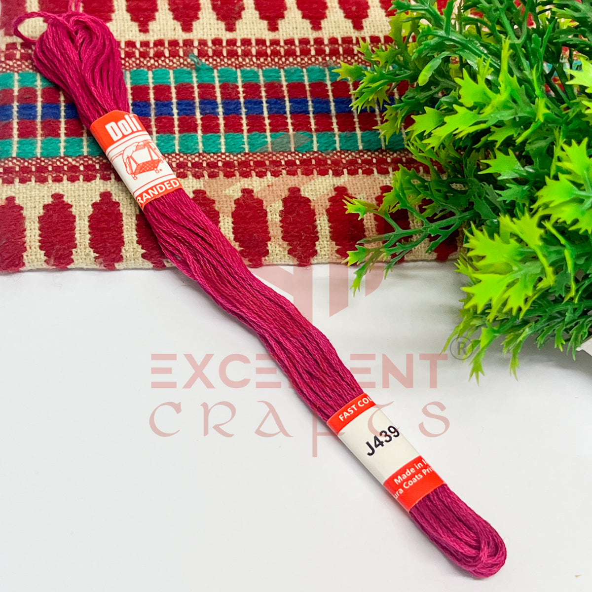 Doli Cotton Thread Shade No.-J439 (1 Bunch)