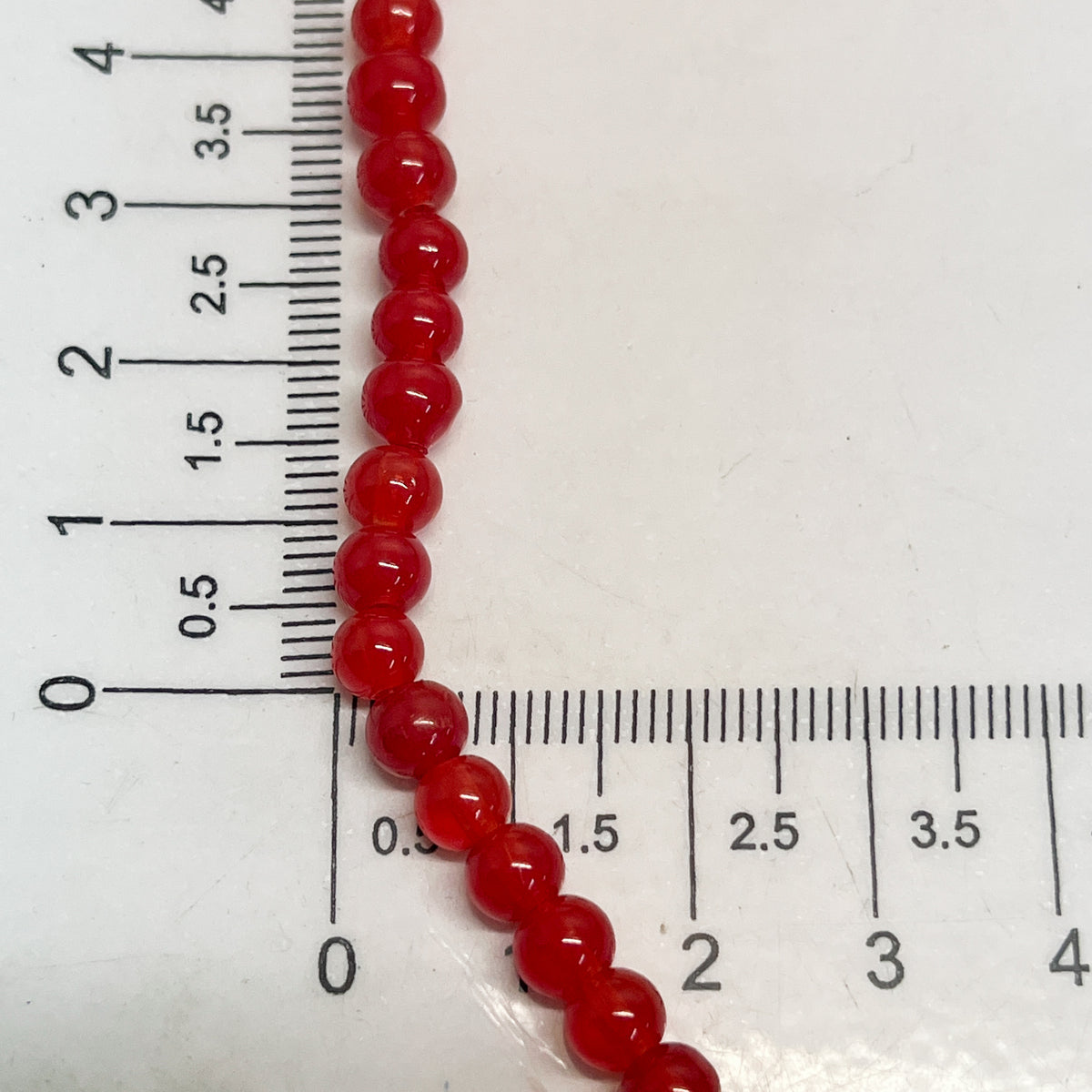 5mm Round Glass Beads (200 pcs)