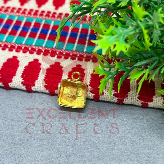 5mm Thickness Square Cabochon Bezel- 1Pc