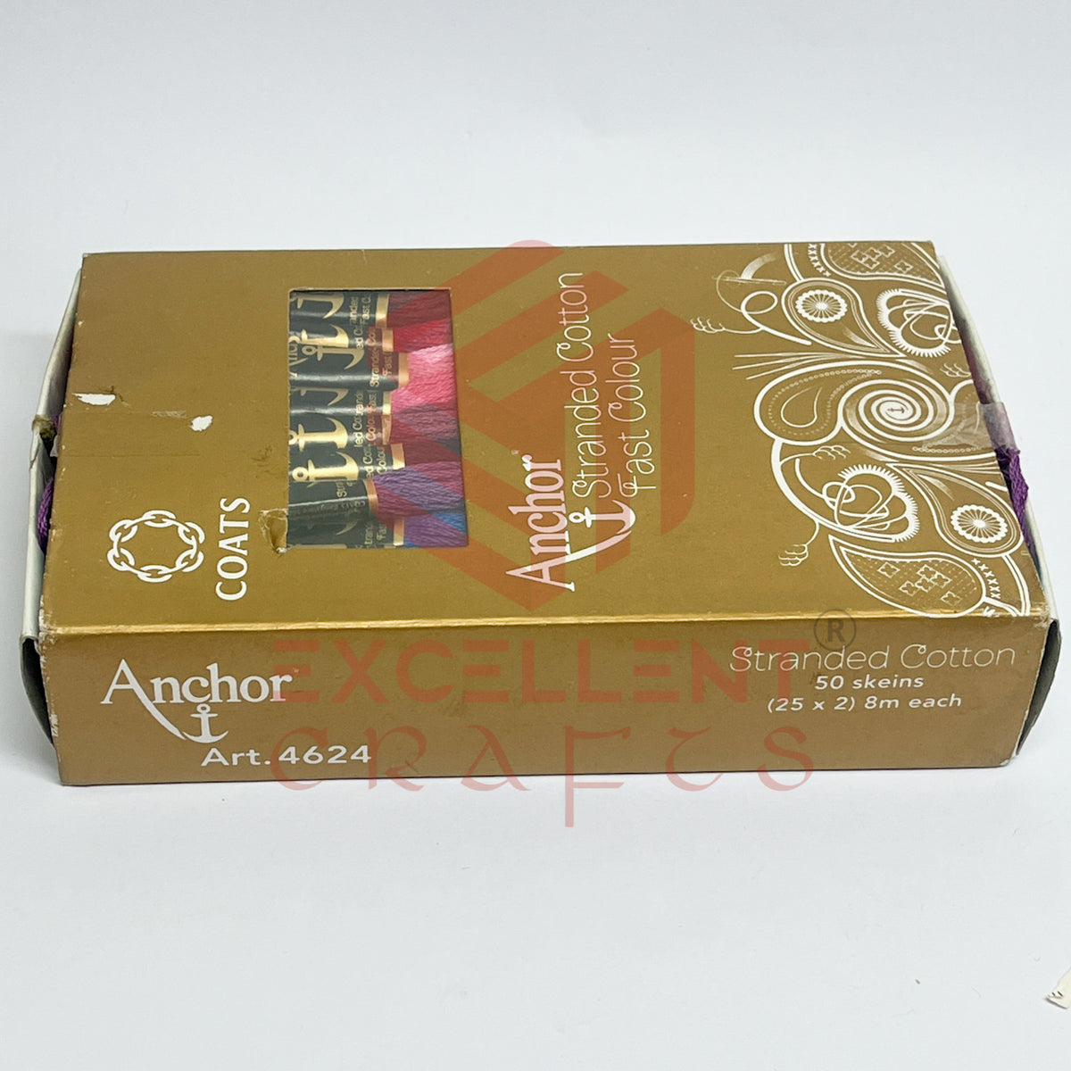 Anchor Cotton Thread Assorted Combo- 50pc Pack