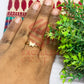 6mm Butterfly Cabochon Adjustable Brass Finger Ring