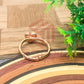 6mm Heart Cabochon Finger Ring- 1 Pc