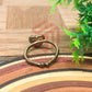 8mm Heart Cabochon Finger Ring- 1 Pc