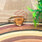8mm Heart Cabochon Finger Ring- 1 Pc