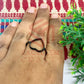 12mm Heart Brass Finger Ring