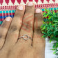 5x6mm Hexagon Brass Finger Ring