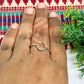 7mm Hexagon Brass Finger Ring