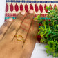 10mm Hexagon Brass Finger Ring