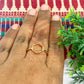 10mm Hexagon Brass Finger Ring