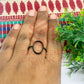 11x17mm Oval Brass Finger Ring