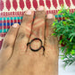 12x19mm Oval Brass Finger Ring