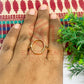 12x19mm Oval Brass Finger Ring