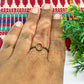 4x7mm Oval Brass Finger Ring