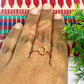 4x7mm Oval Brass Finger Ring