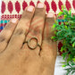 9x15mm Oval Brass Finger Ring