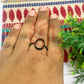 9x15mm Oval Brass Finger Ring
