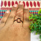 6x12mm Rectangle Brass Finger Ring