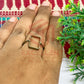 8x15mm Rectangle Brass Finger Ring