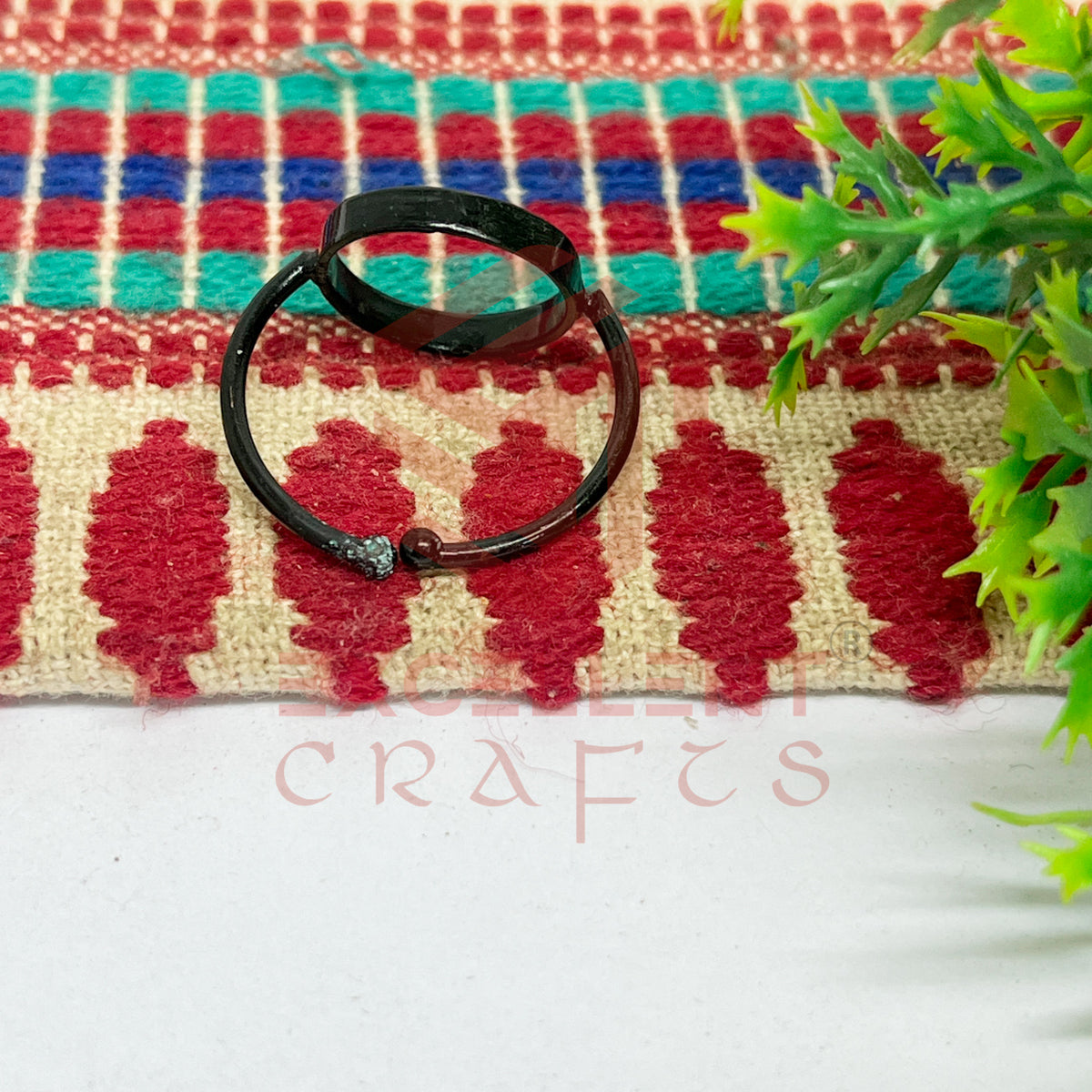 12mm Round Brass Finger Ring