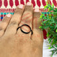 12mm Round Brass Finger Ring