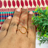12mm Round Brass Finger Ring