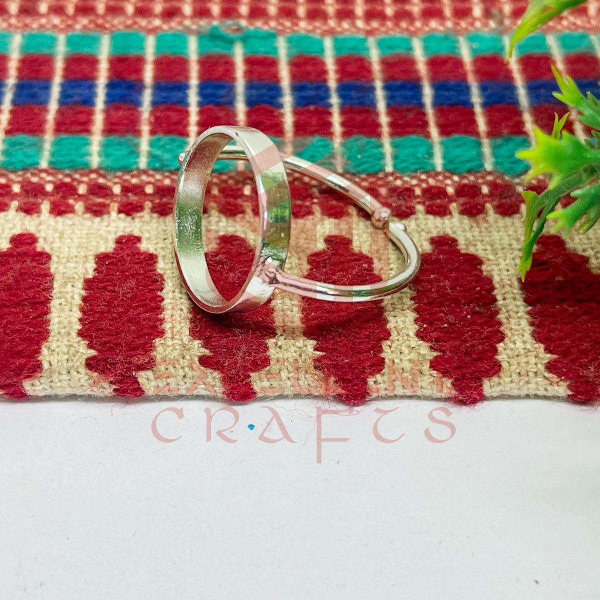14mm Round Brass Finger Ring