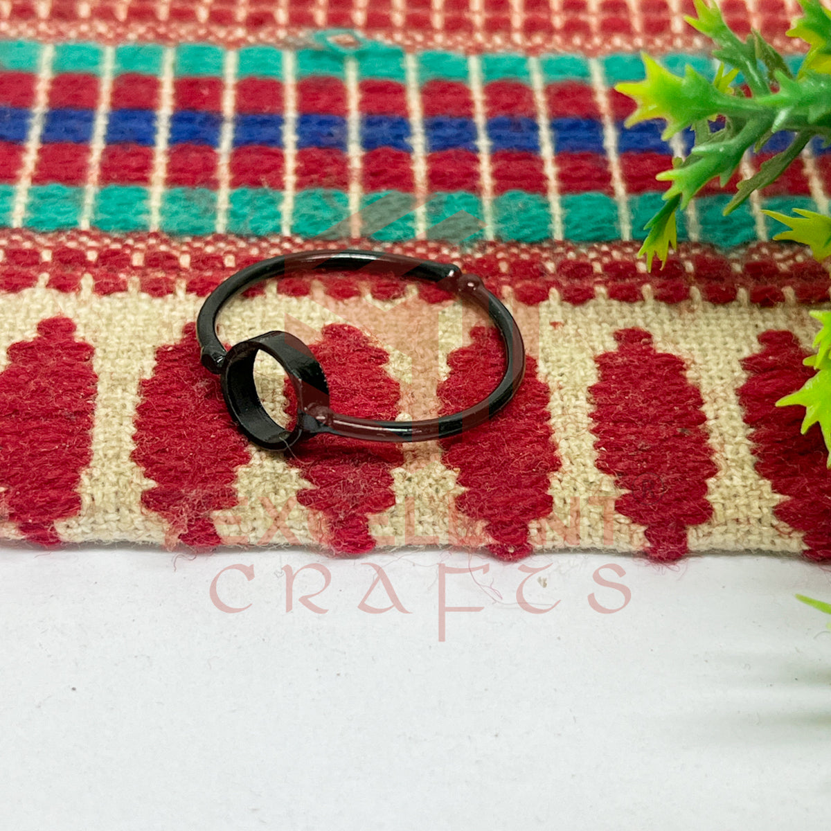4mm Round Brass Finger Ring