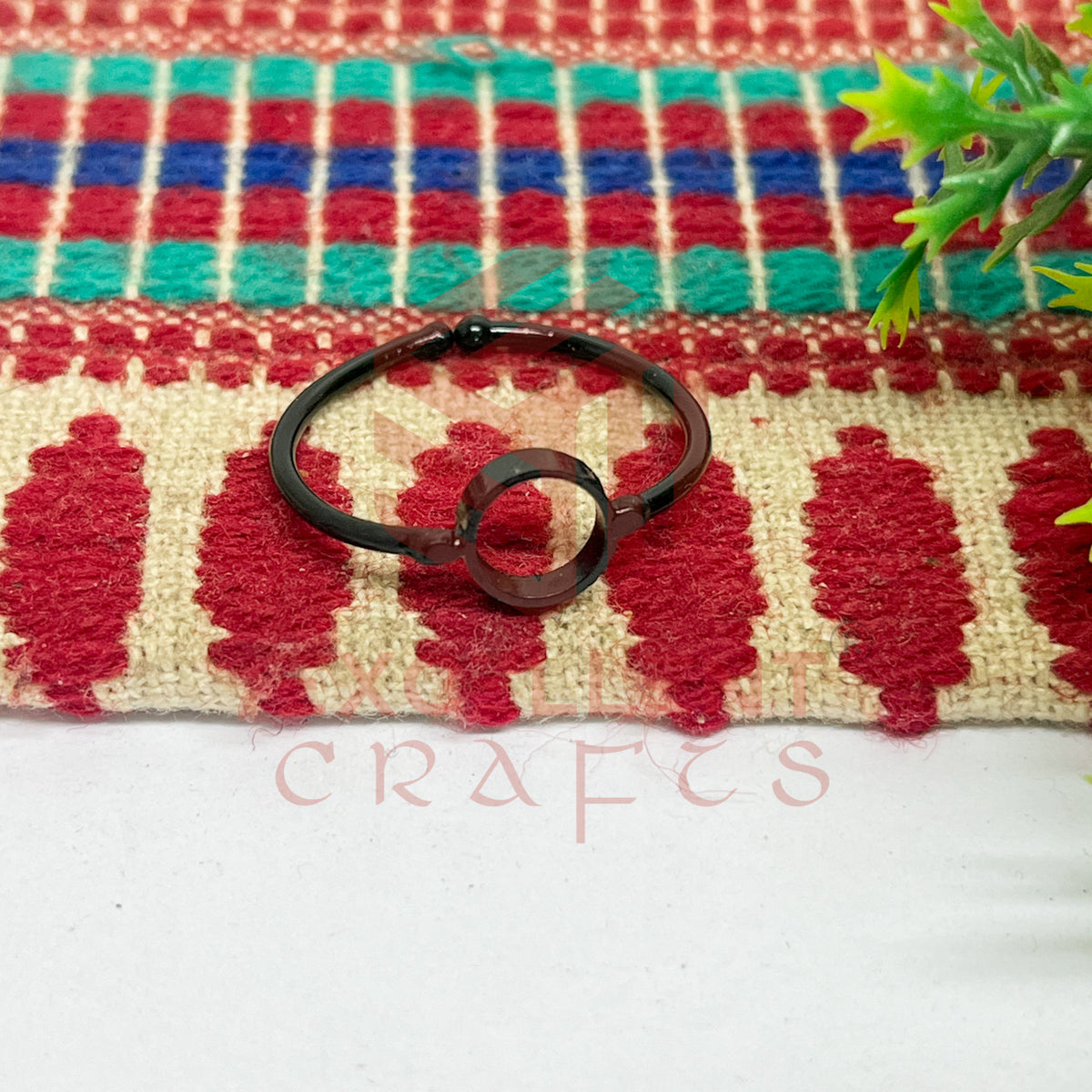 4mm Round Brass Finger Ring