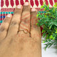 4mm Round Brass Finger Ring