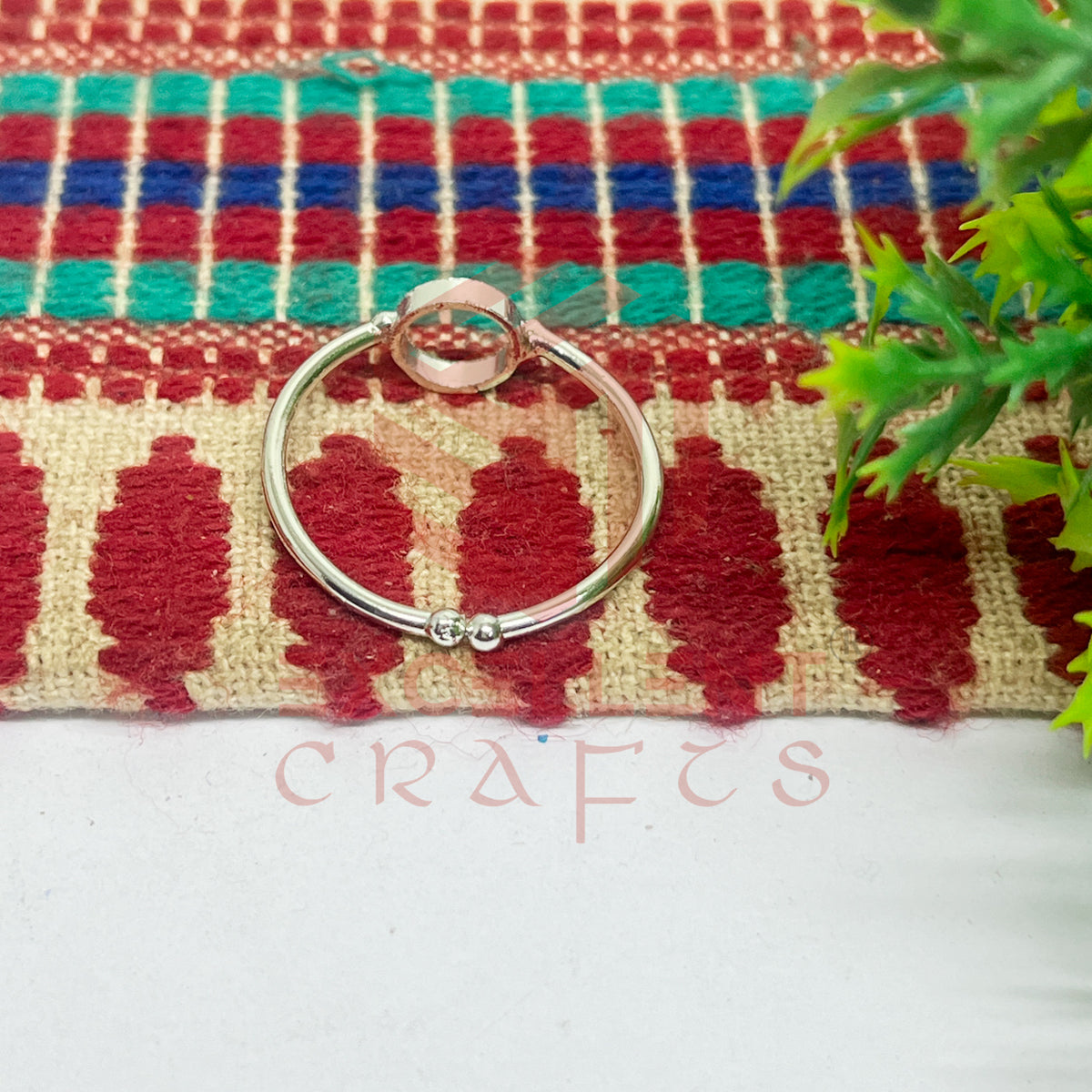 4mm Round Brass Finger Ring