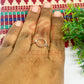 8mm Round Brass Finger Ring