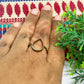 10x15mm Teardrop Brass Finger Ring