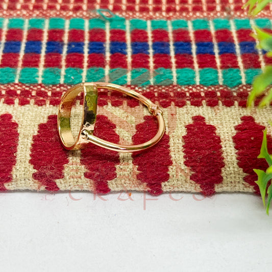 10x15mm Teardrop Brass Finger Ring