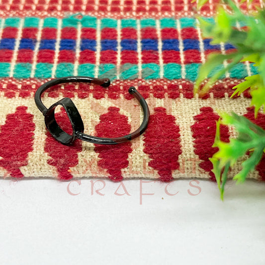 6x9mm Teardrop Brass Finger Ring