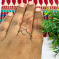 6x9mm Teardrop Brass Finger Ring