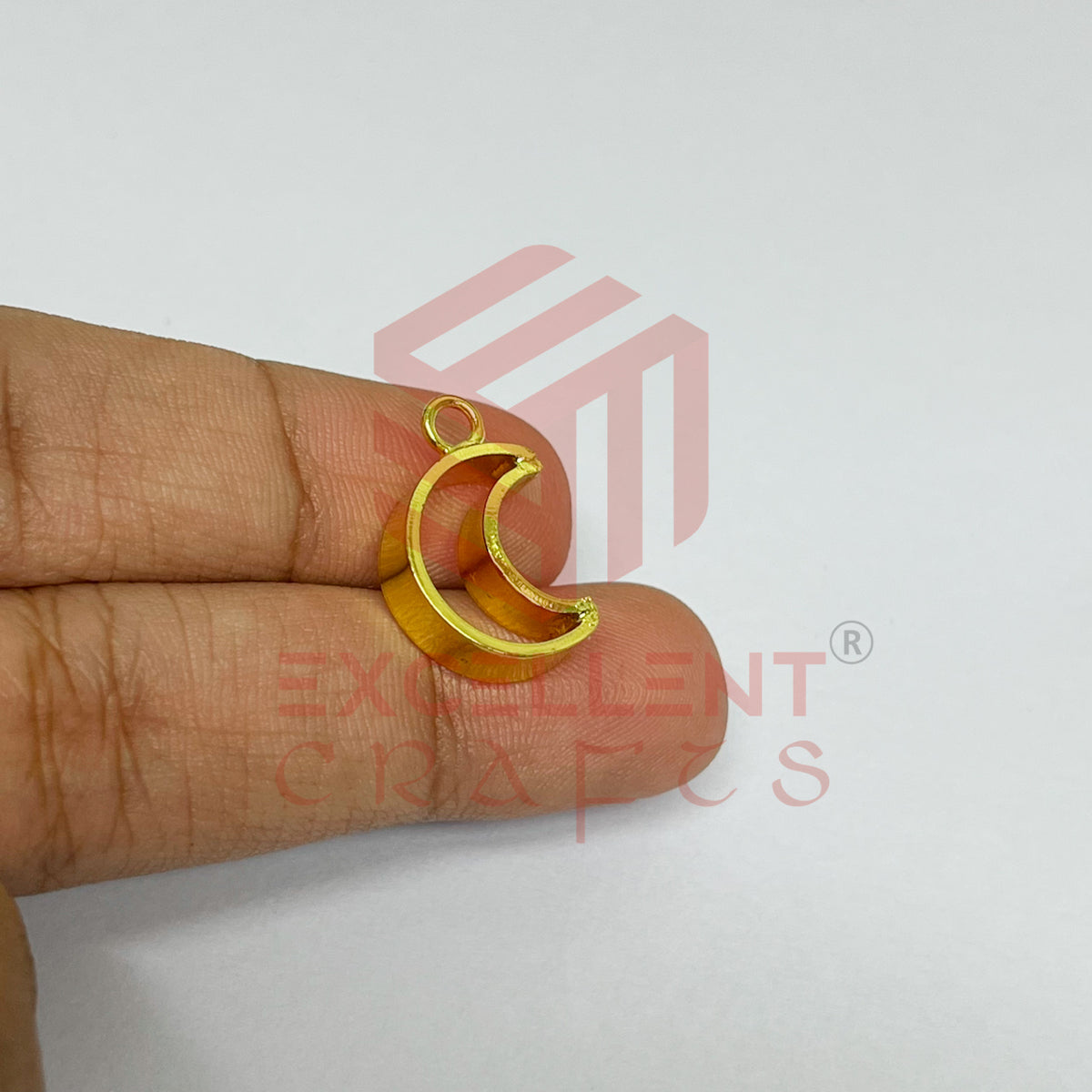 5mm Thickness Open Back Bezel-Halfmoon