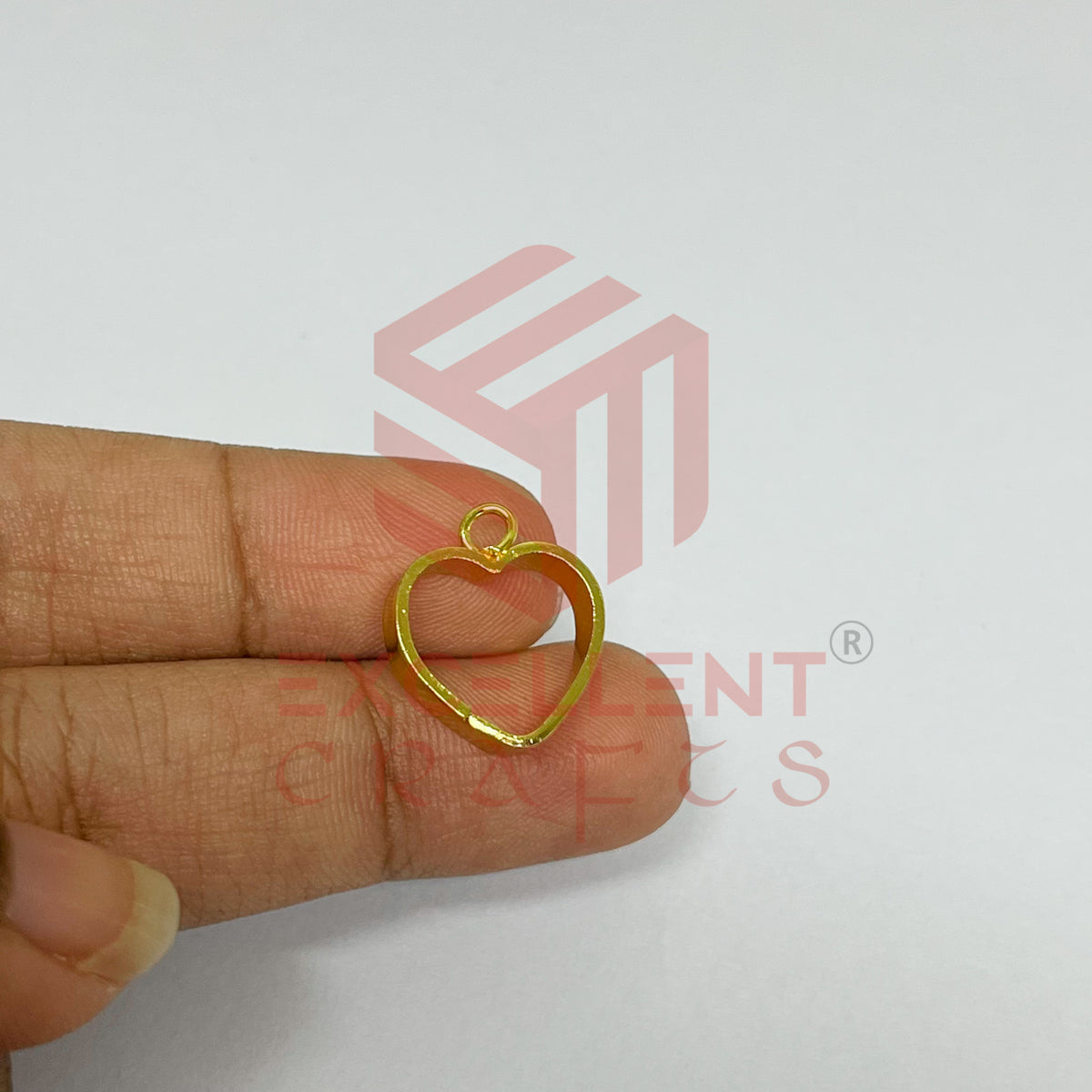 5mm Thickness Open Back Bezel-Heart