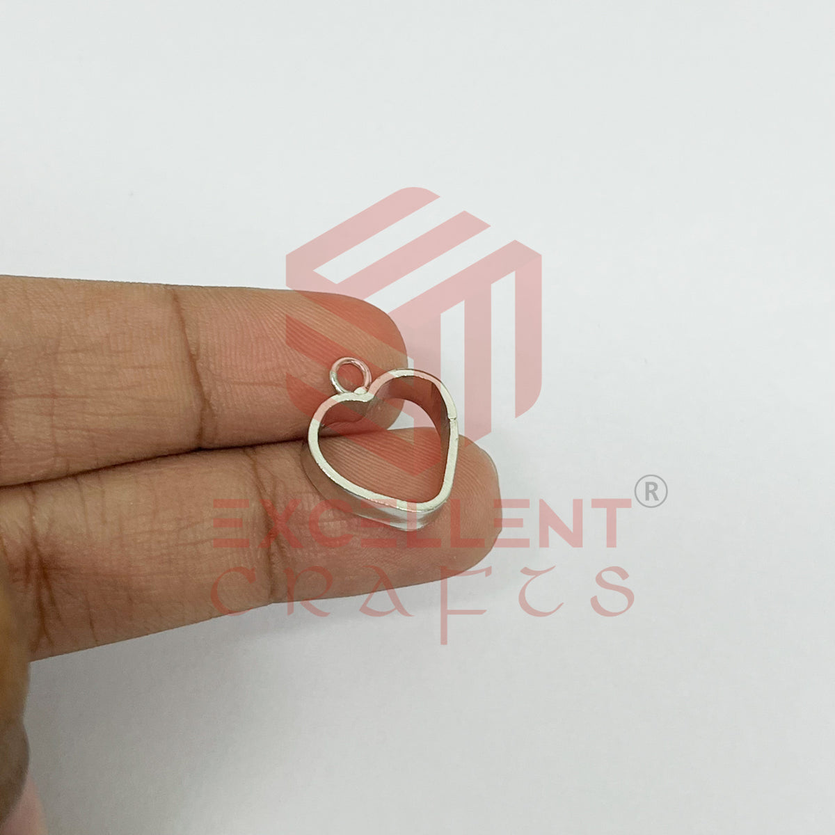 5mm Thickness Open Back Bezel-Heart