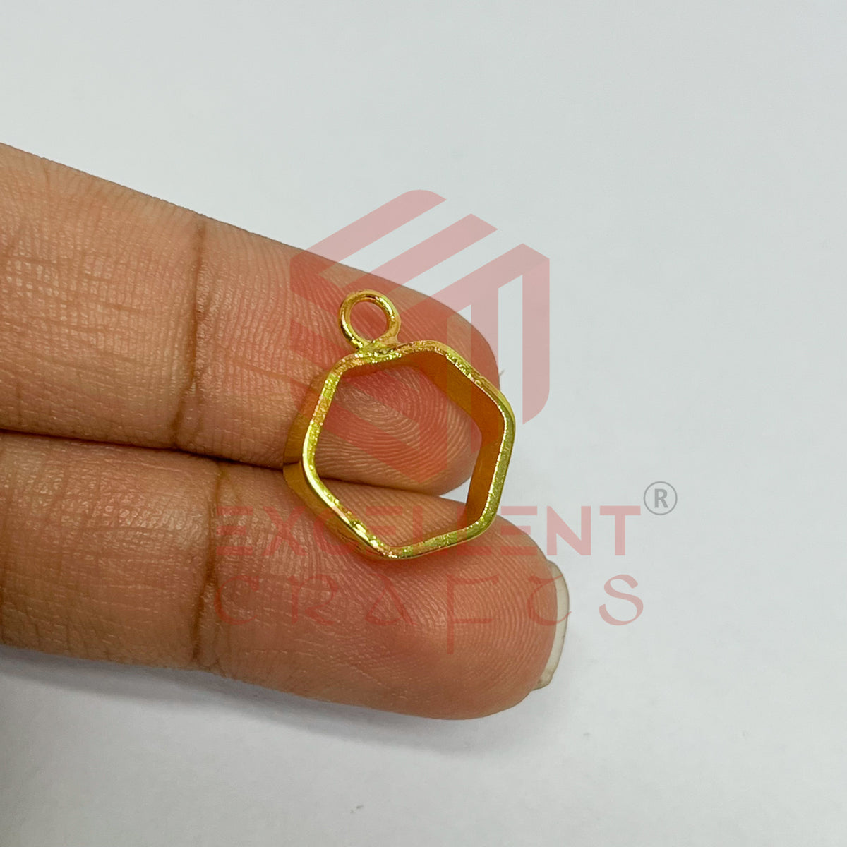 5mm Thickness Open Back Bezel-Hexagon