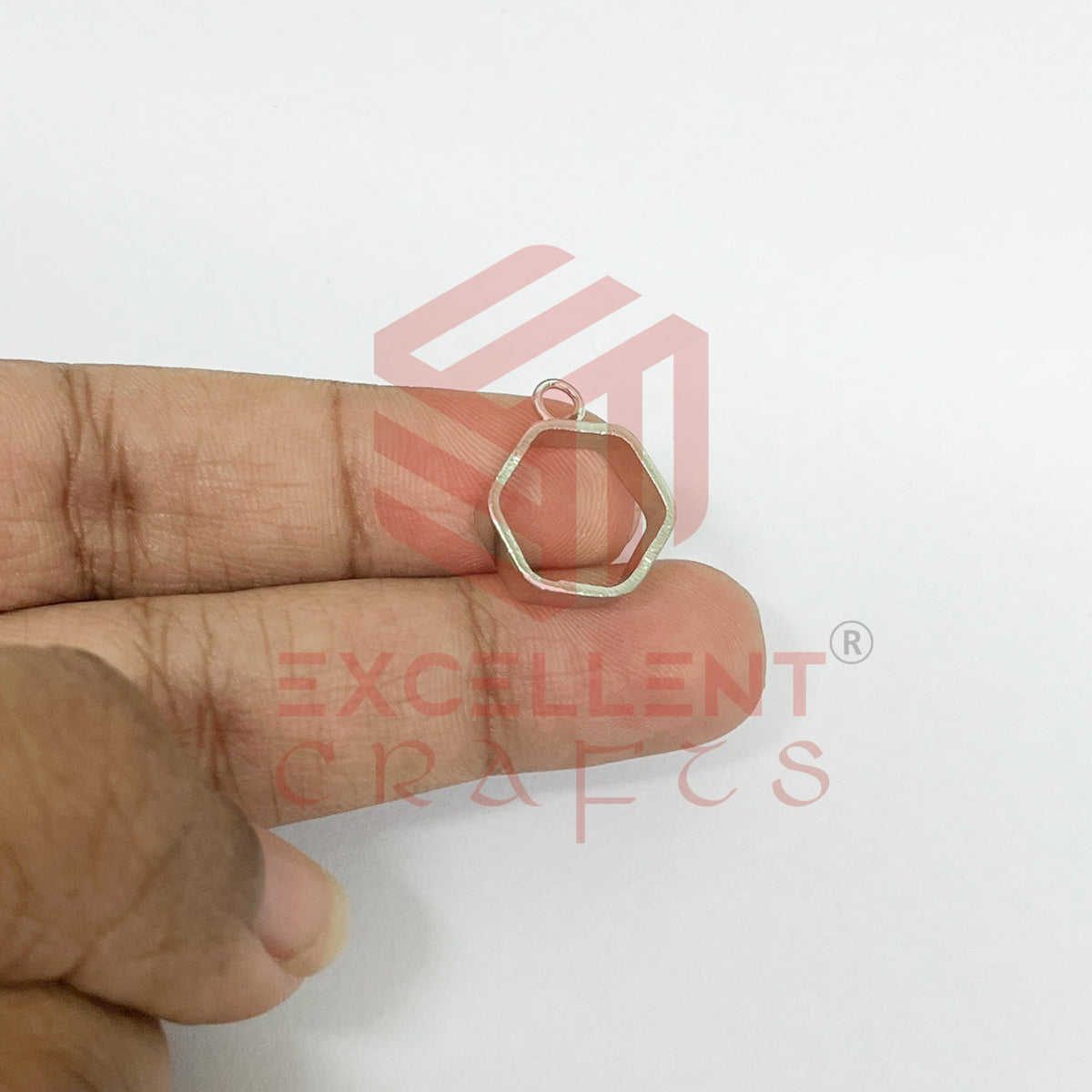 5mm Thickness Open Back Bezel-Hexagon