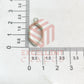 5mm Thickness Open Back Bezel-Long Hexagon