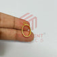5mm Thickness Open Back Bezel-Oval