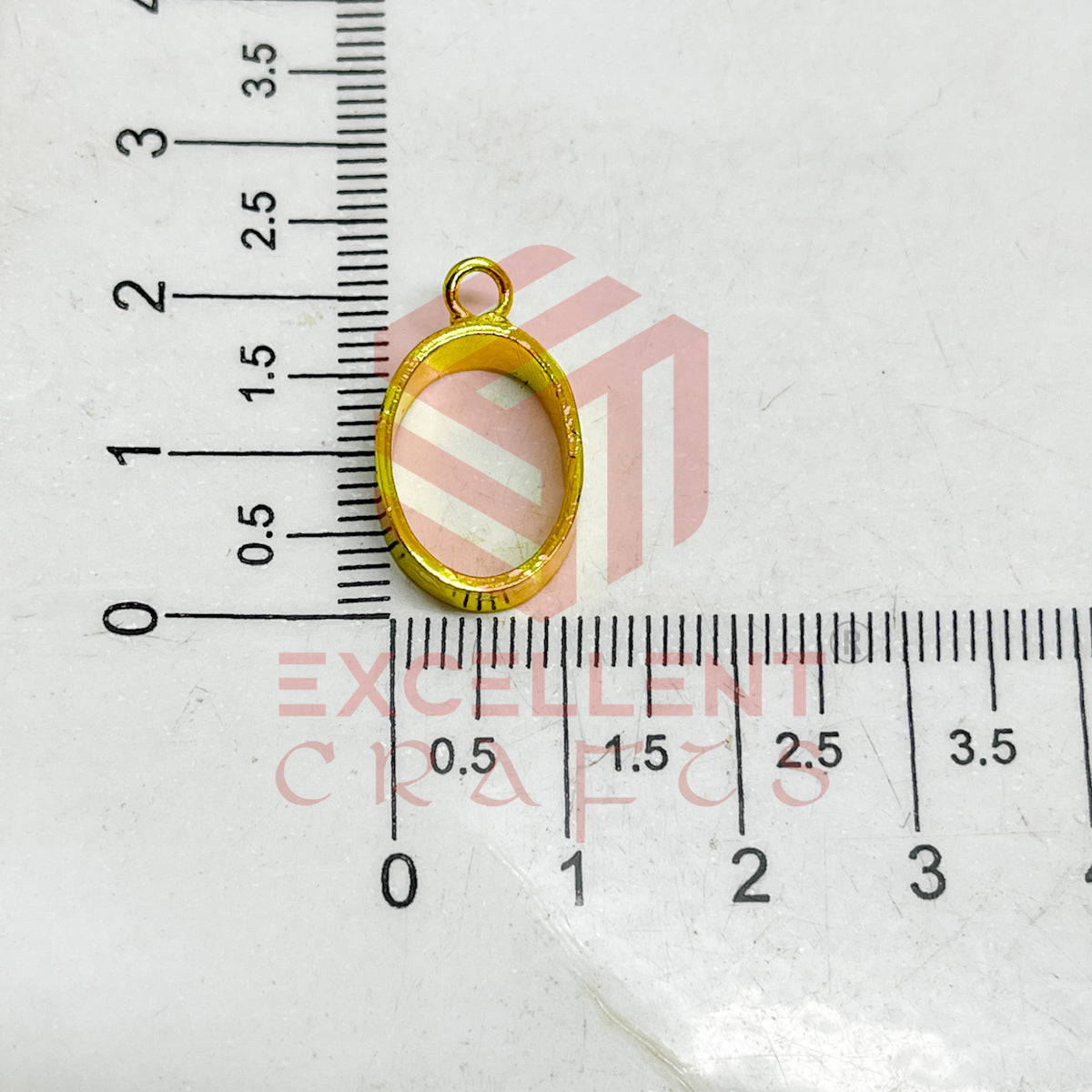 5mm Thickness Open Back Bezel-Oval
